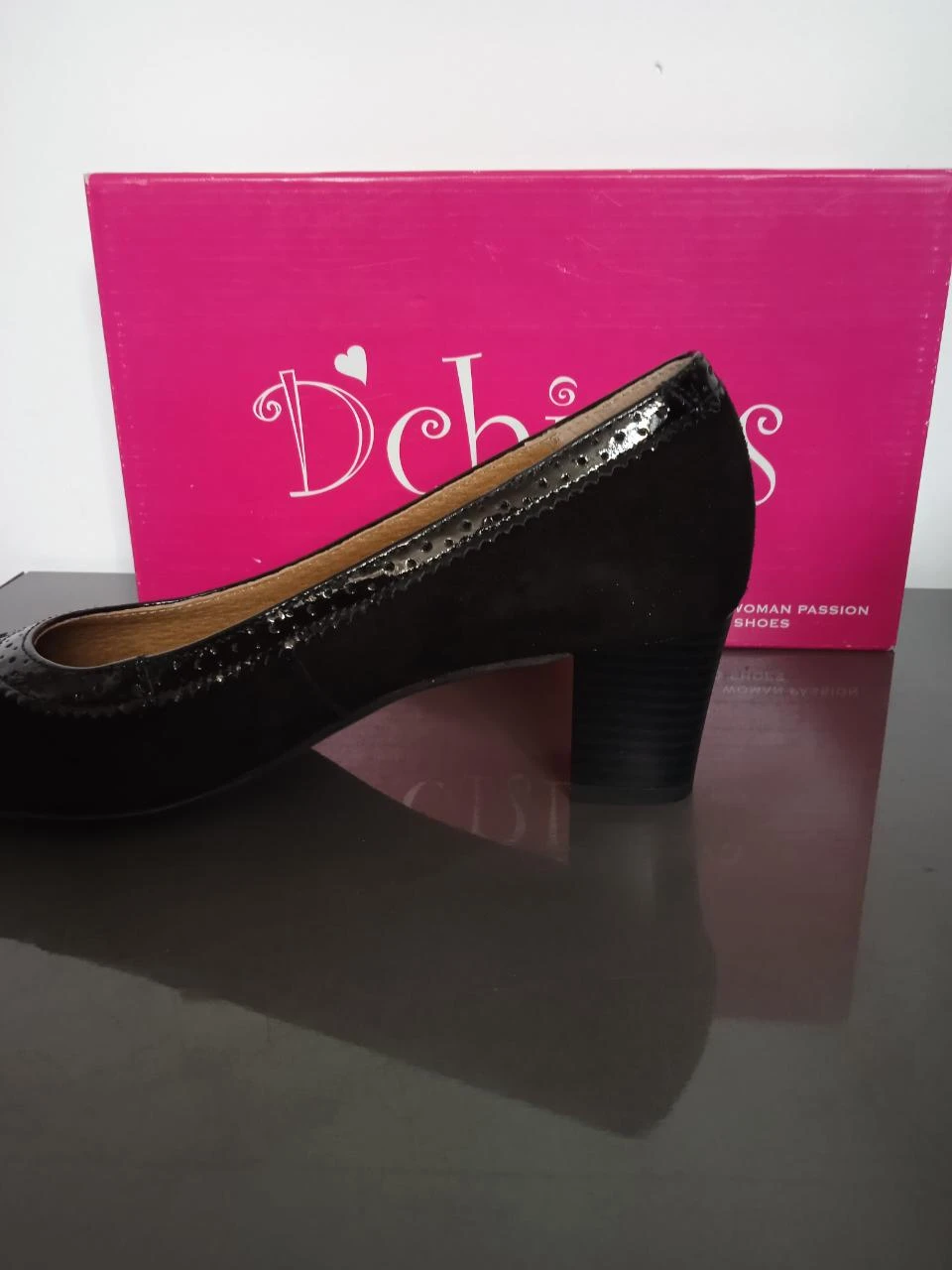 Heeled shoes, Black pumps size 39 – photo 3